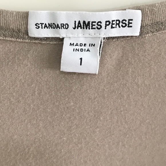 James Perse Form Fitting Dress with Rouched Side - Picture 3 of 5